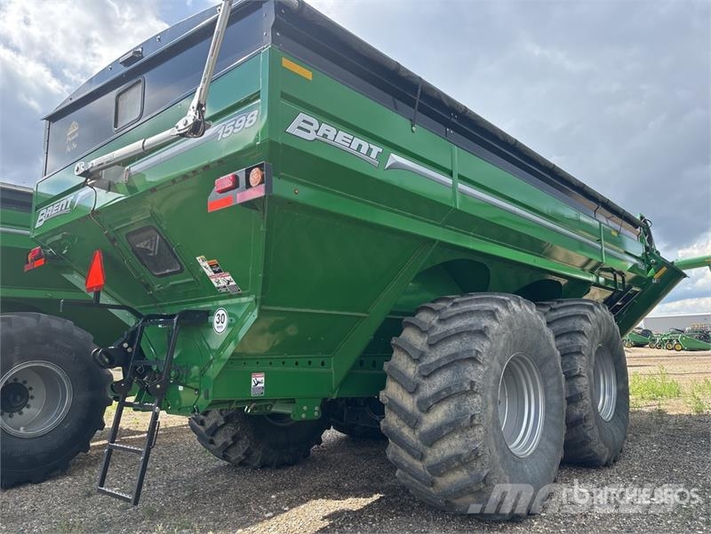 Brent 1598 Avalanche 1500 bu T/A Grain Cart Ρυμούλκες σπόρων