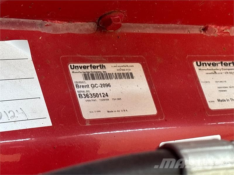 Brent 2096 2000 bu T/A Grain Cart Prikolice za žito