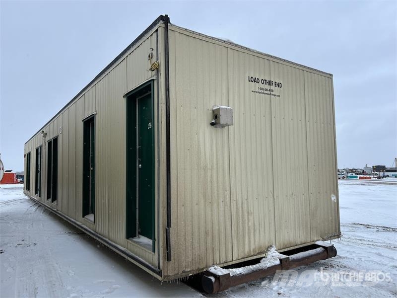 Britco 60 ft x 12 ft Skid-Mounted Mobile Camp Настаняване на обекта
