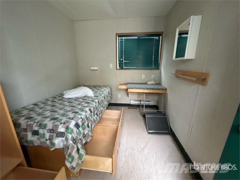 Britco 60 ft x 12 ft Skid-Mounted Mobile Camp Настаняване на обекта
