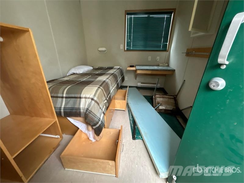 Britco 60 ft x 12 ft Skid-Mounted Mobile Camp Настаняване на обекта
