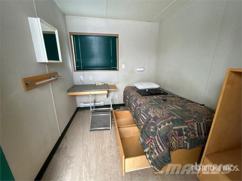Britco 60 ft x 12 ft Skid-Mounted Mobile Camp Настаняване на обекта
