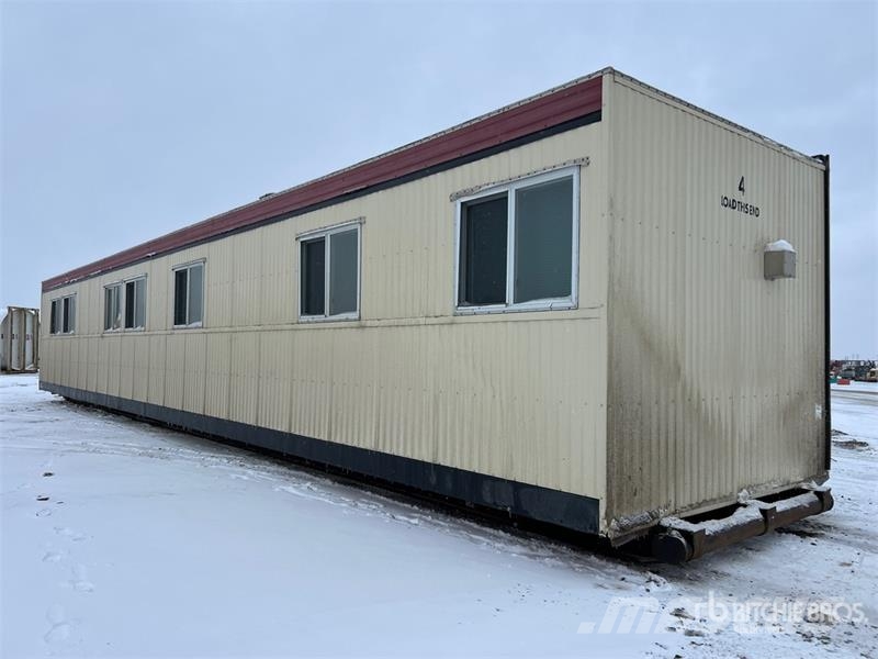 Britco 60 ft x 12 ft Skid-Mounted Mobile Camp Настаняване на обекта

