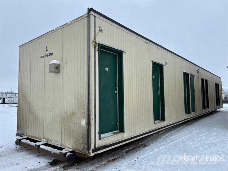 Britco 60 ft x 12 ft Skid-Mounted Mobile Camp Настаняване на обекта
