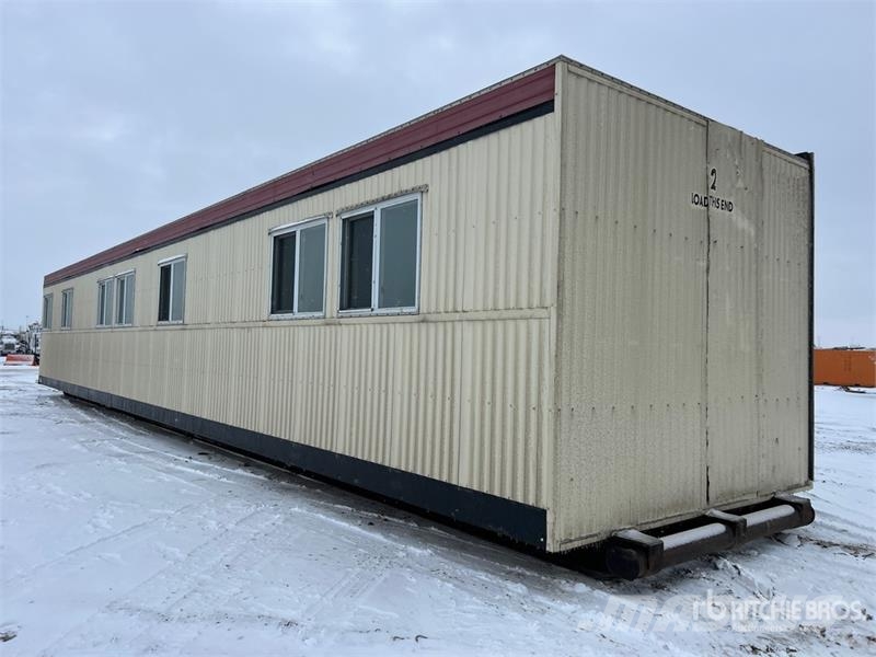 Britco 60 ft x 12 ft Skid-Mounted Mobile Camp Настаняване на обекта
