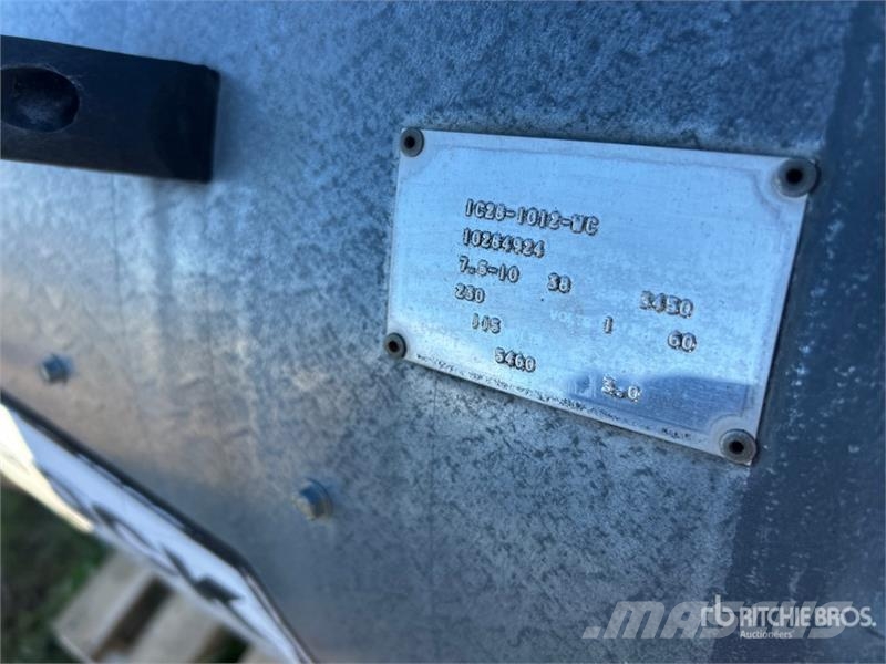 Brock 10 hp Aeration Fan Essiccatoi per cereali