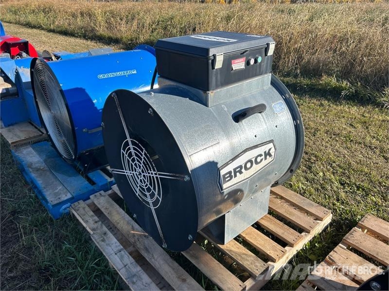 Brock 10 hp Aeration Fan Essiccatoi per cereali