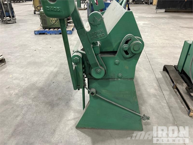 Brown Boggs Manual 4FT Press Brake 건설 장비 - 기타