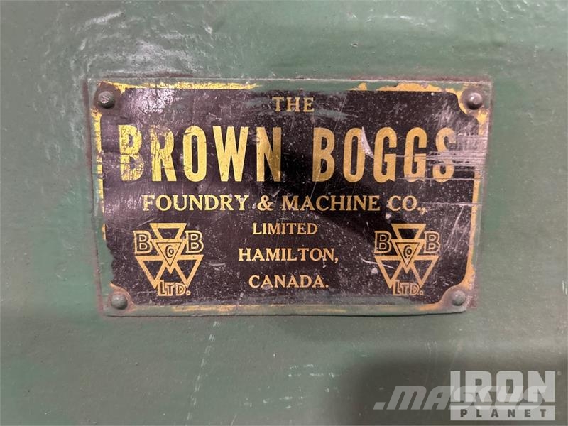 Brown Boggs Manual 4FT Press Brake 건설 장비 - 기타