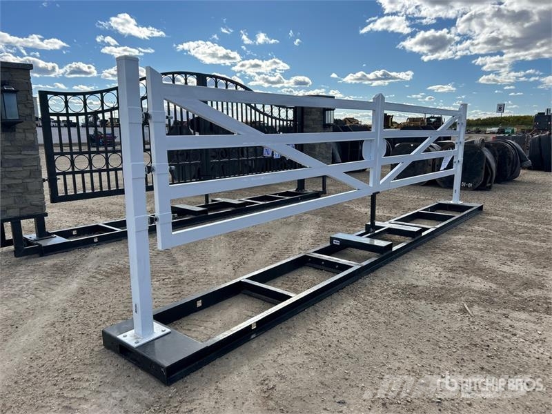 Bulldog Industries 24 ft Steel Bi-Parting Ranch Driveway G Kmetijstvo - drugo