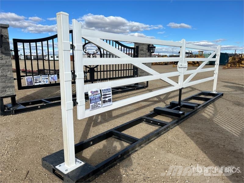 Bulldog Industries 24 ft Steel Bi-Parting Ranch Driveway G Kmetijstvo - drugo