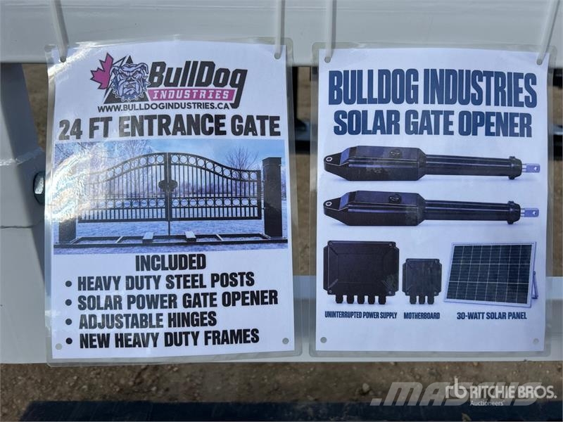 Bulldog Industries 24 ft Steel Bi-Parting Ranch Driveway G Kmetijstvo - drugo