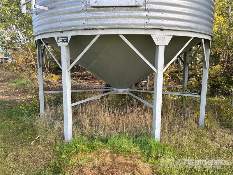 Butler +/- 2100 bu 4 Ring Hopper Grain Bin Stockage, conditionnement - Autres