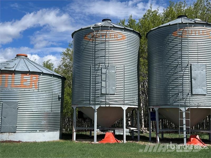 Butler +/- 2200 bu 4 Ring Hopper Grain Bin Procesadoras de cultivos y unidades de almacenamiento / máquinas - Otros