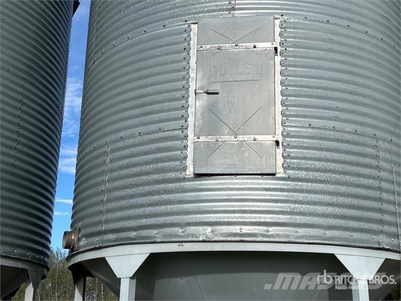 Butler +/- 2200 bu 4 Ring Hopper Grain Bin Procesadoras de cultivos y unidades de almacenamiento / máquinas - Otros