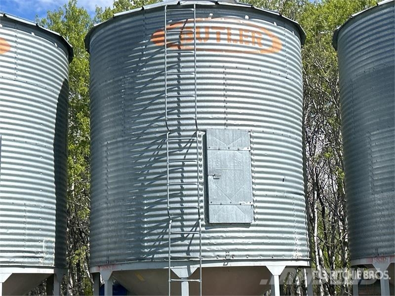 Butler +/- 2200 bu 4 Ring Hopper Grain Bin Procesadoras de cultivos y unidades de almacenamiento / máquinas - Otros