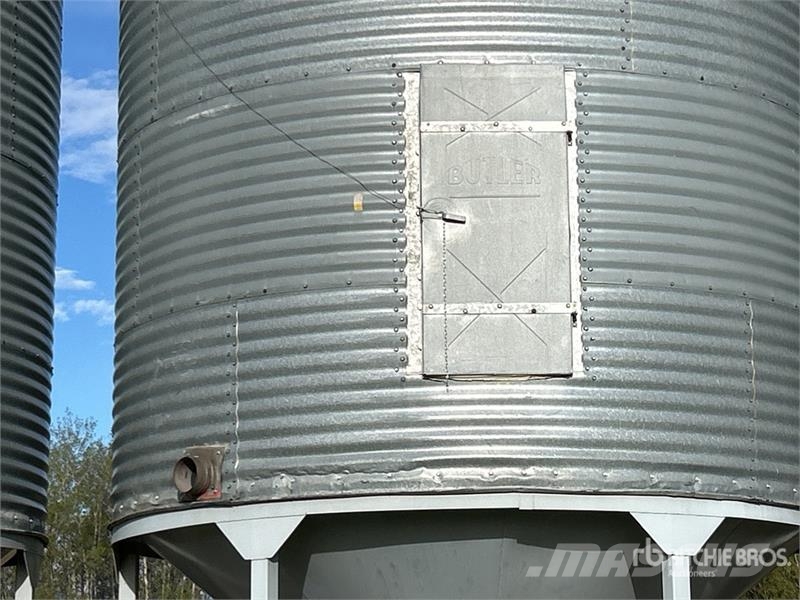 Butler +/- 2200 bu 4 Ring Hopper Grain Bin Procesadoras de cultivos y unidades de almacenamiento / máquinas - Otros