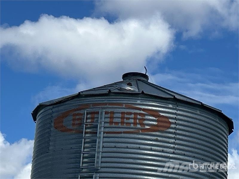 Butler +/- 2200 bu 4 Ring Hopper Grain Bin Procesadoras de cultivos y unidades de almacenamiento / máquinas - Otros