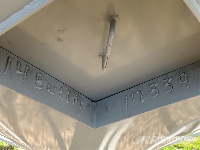 Butler +/- 2200 bu 4 Ring Hopper Grain Bin Procesadoras de cultivos y unidades de almacenamiento / máquinas - Otros