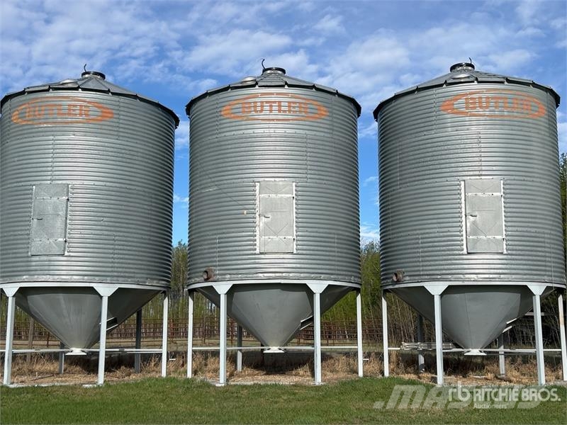 Butler +/- 2200 bu 4 Ring Hopper Grain Bin Procesadoras de cultivos y unidades de almacenamiento / máquinas - Otros