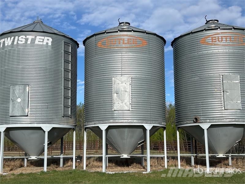 Butler +/- 2200 bu 4 Ring Hopper Grain Bin Procesadoras de cultivos y unidades de almacenamiento / máquinas - Otros