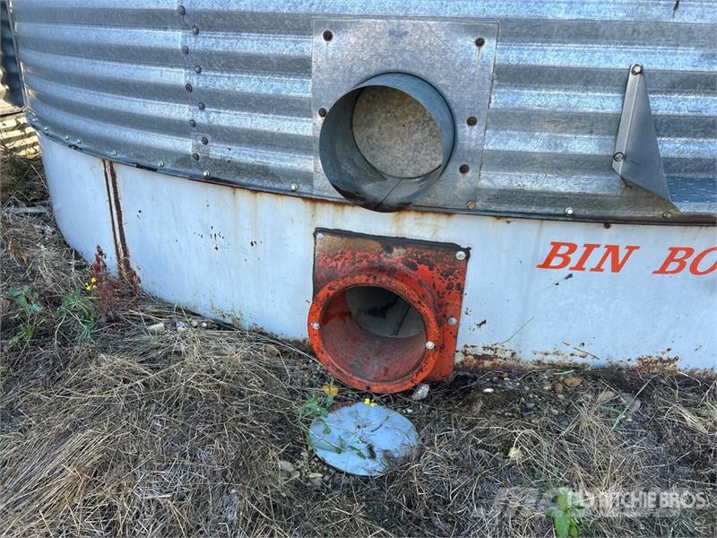 Butler +/- 2400 bu 4 Ring Grain Bin Procesadoras de cultivos y unidades de almacenamiento / máquinas - Otros