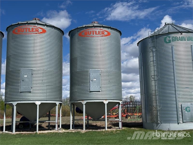 Butler +/- 2700 bu 5 Ring Hopper Grain Bin Procesadoras de cultivos y unidades de almacenamiento / máquinas - Otros