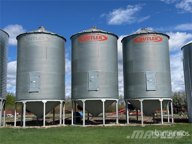 Butler +/- 2700 bu 5 Ring Hopper Grain Bin Procesadoras de cultivos y unidades de almacenamiento / máquinas - Otros