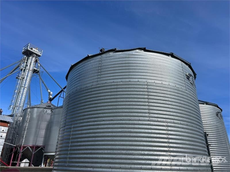 Butler +/- 3200 bu 4 Ring Grain Bin Stockage, conditionnement - Autres