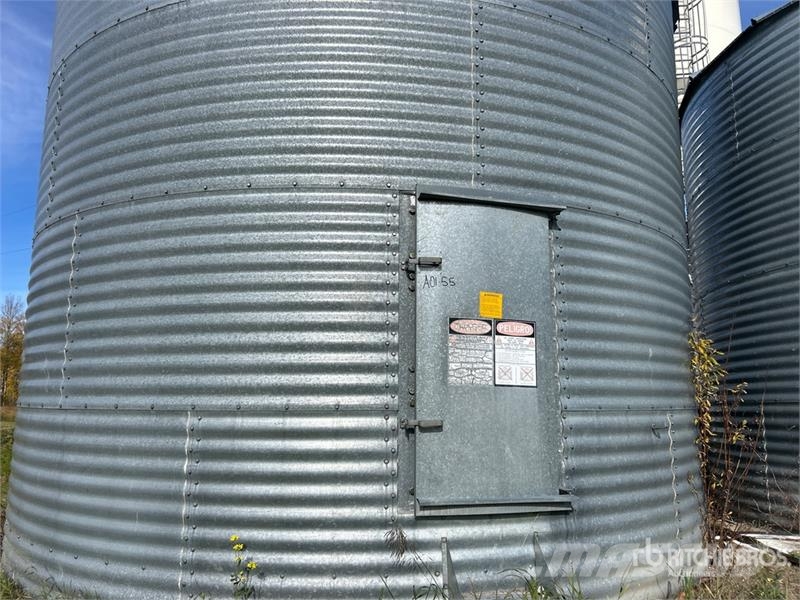 Butler +/- 3200 bu 4 Ring Grain Bin Stockage, conditionnement - Autres