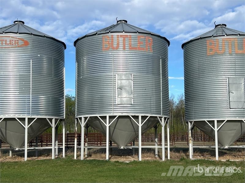Butler +/- 3600 bu 4 Ring Hopper Grain Bin Procesadoras de cultivos y unidades de almacenamiento / máquinas - Otros