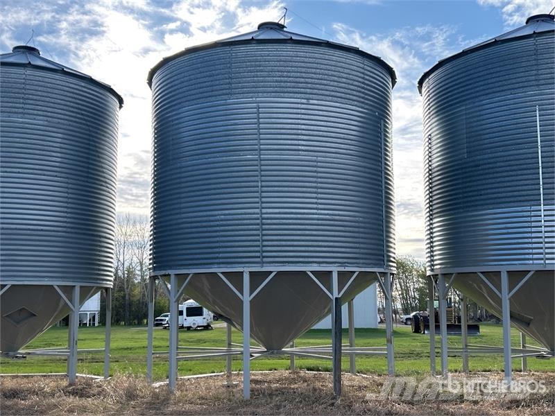 Butler +/- 3600 bu 4 Ring Hopper Grain Bin Procesadoras de cultivos y unidades de almacenamiento / máquinas - Otros