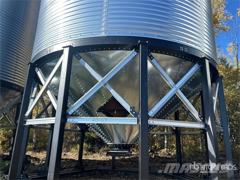 Butler +/- 5600 bu 6 Ring Hopper Grain Bin Gewasverwerking en opslagmachines - Overigen