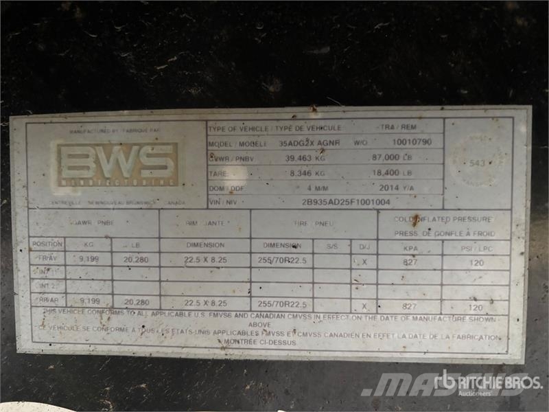 BWS 35 ton T/A Removable Gooseneck Lowboy Trailer Lavetit
