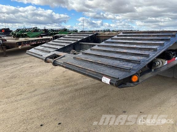 BWS 40SN3X120 55 ft Tri/A Folding Neck Trailer 로우 로더