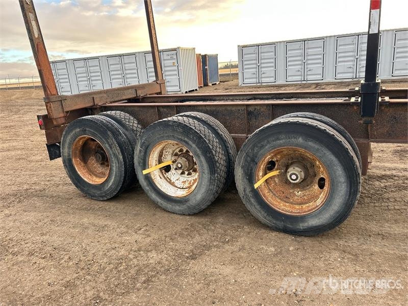 BWS 48 ft Tri/A Hayrack Log Trailer Rimorchi trasporto legname