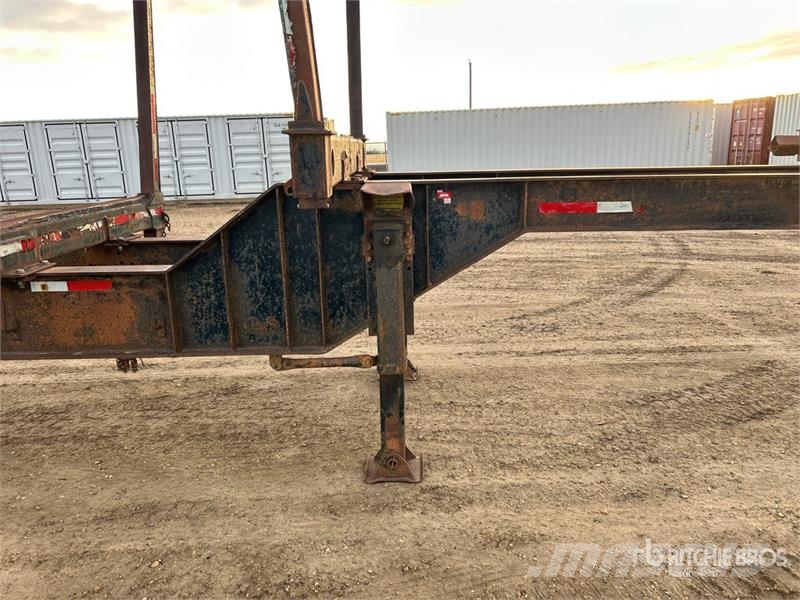 BWS 48 ft Tri/A Hayrack Log Trailer Rimorchi trasporto legname