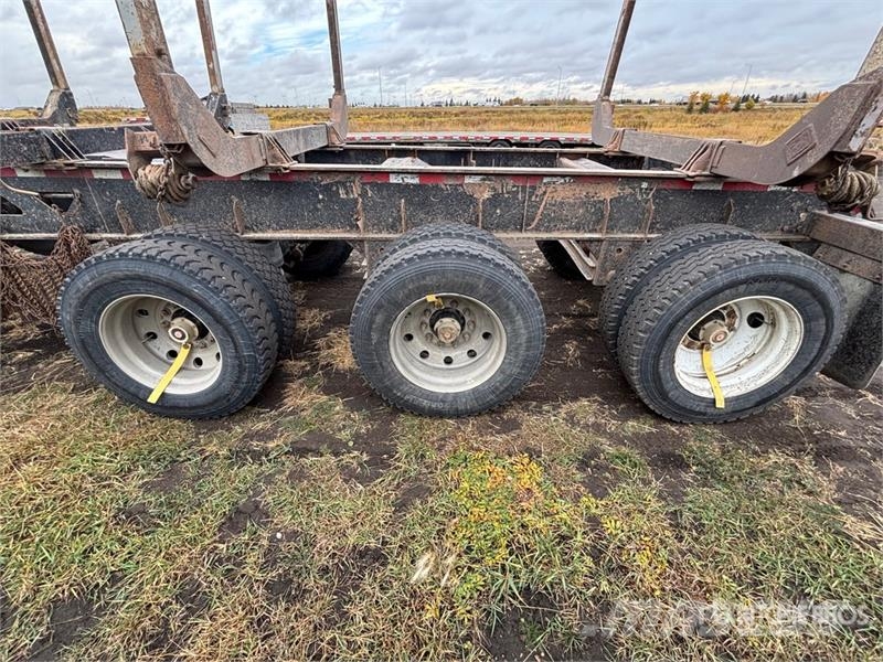 BWS 50 ft Quad/A Log Trailer مقطورات أشجار