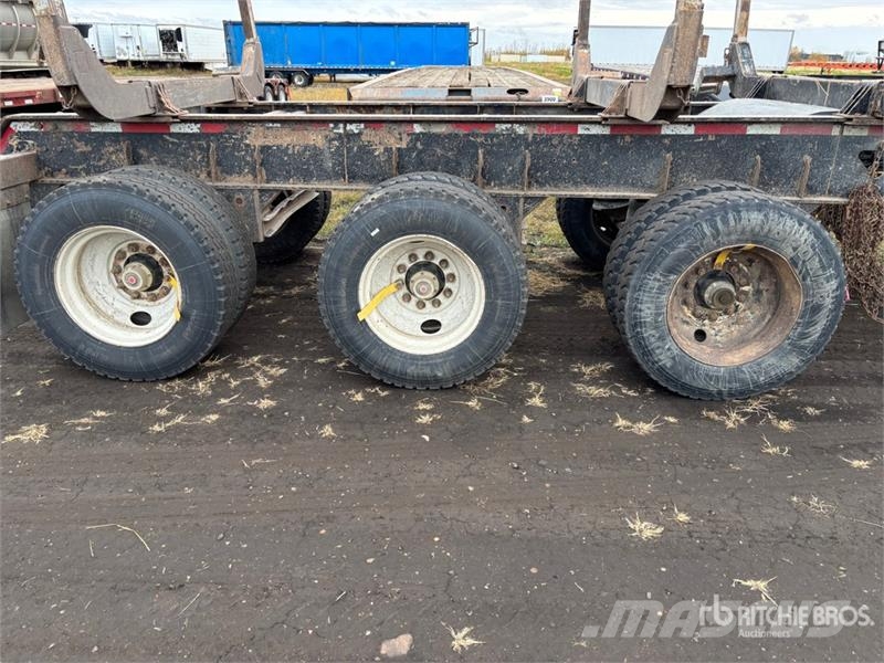 BWS 50 ft Quad/A Log Trailer مقطورات أشجار
