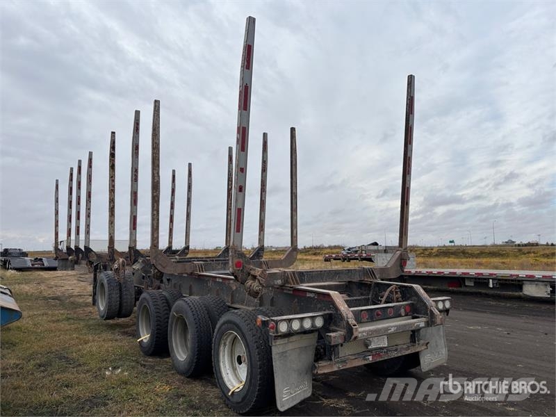 BWS 50 ft Quad/A Log Trailer مقطورات أشجار
