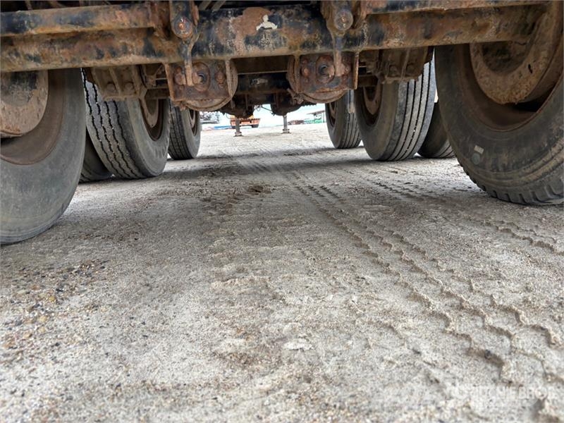 BWS 53 ft Tri/A Flatbed Trailer Plataforma plana/laterales abatibles