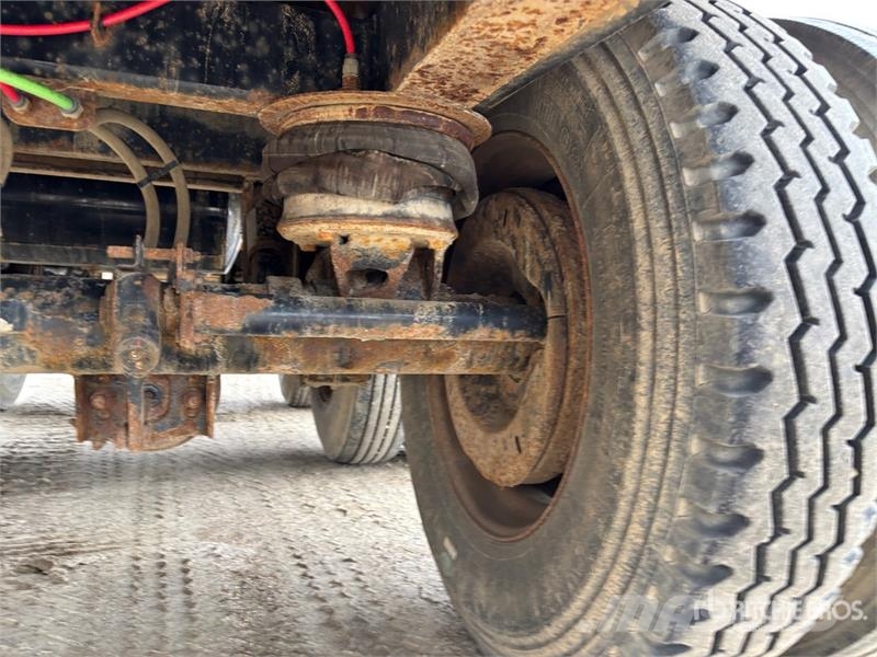BWS 53 ft Tri/A Flatbed Trailer Plataforma plana/laterales abatibles