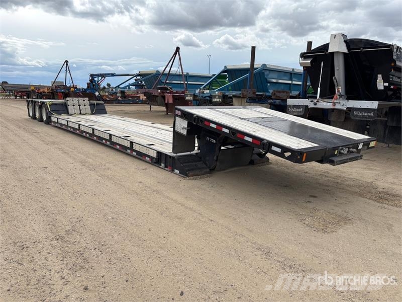 BWS T/A Removable Gooseneck Lowboy Trailer Tieflader