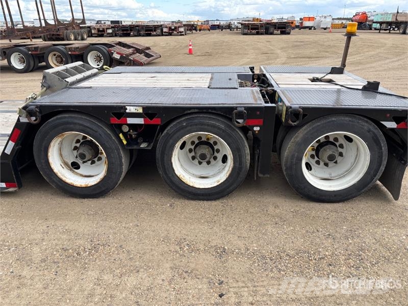BWS T/A Removable Gooseneck Lowboy Trailer Tieflader