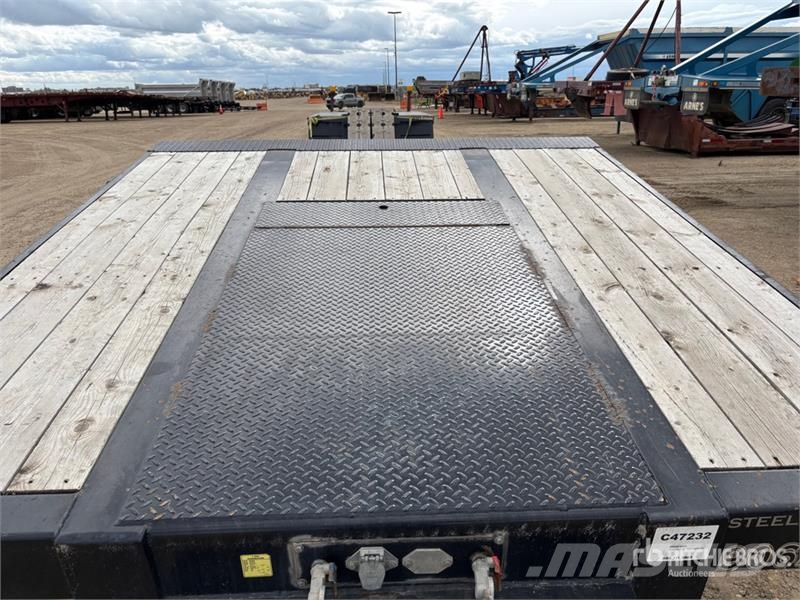 BWS T/A Removable Gooseneck Lowboy Trailer Tieflader