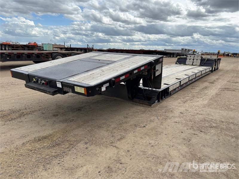 BWS T/A Removable Gooseneck Lowboy Trailer Tieflader