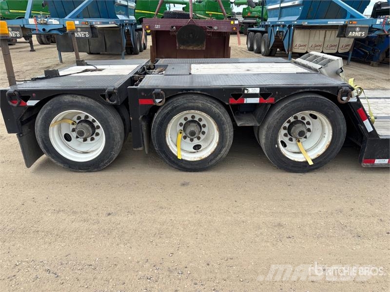 BWS T/A Removable Gooseneck Lowboy Trailer Tieflader