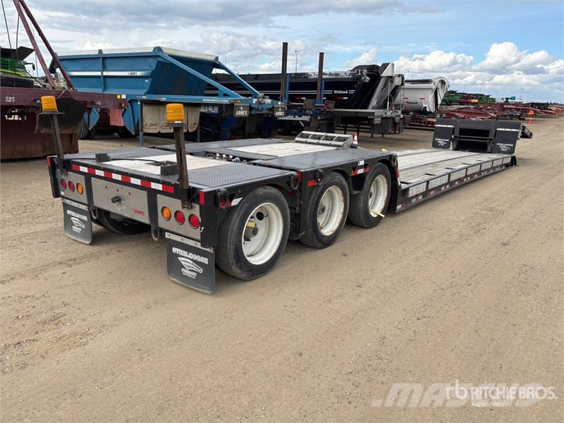 BWS T/A Removable Gooseneck Lowboy Trailer Tieflader