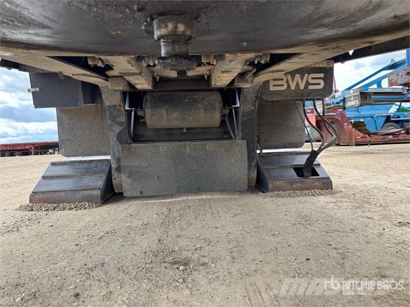 BWS T/A Removable Gooseneck Lowboy Trailer Tieflader