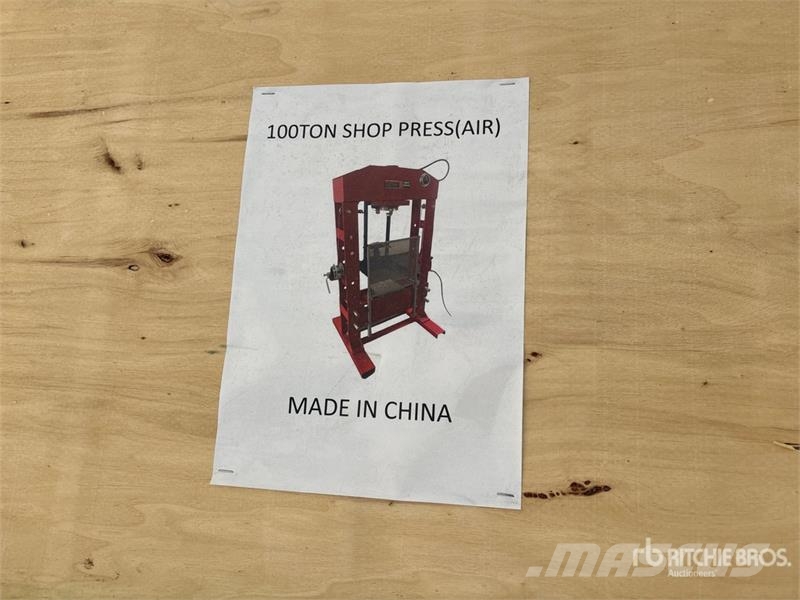  BYT ASPSS100 100 ton Air Shop Press (Unused) Drugi deli